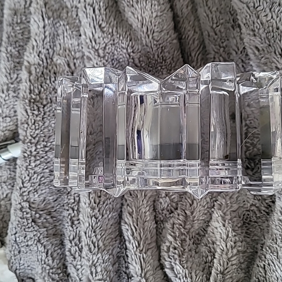 Mikasa Crystal Germany starfire clock - Picture 2 of 3